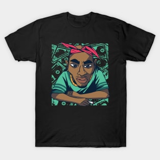 Bandana Gansgter Gift Idea T-Shirt